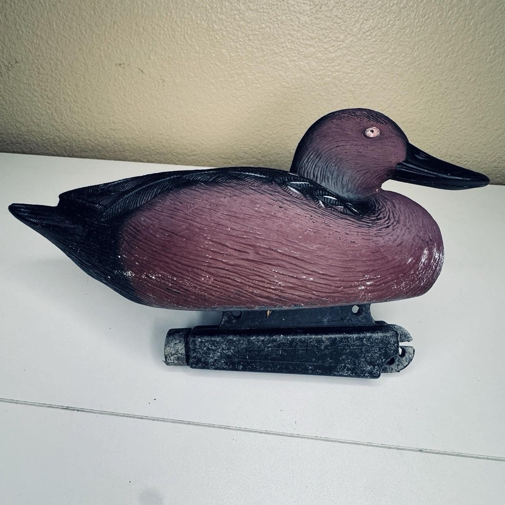 Greenhead Gear Life Size Cinnamon Teal Drake w/Keel 60/40 Carving By Kelly Rose